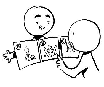 3. I will send sketch pose ideas for you to pick from! (Or variations on pose provided) 3. I will send sketch pose ideas for you to pick from! (Or variations on pose provided)